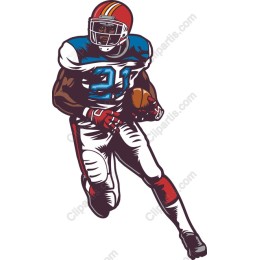 Dynamic Football Player