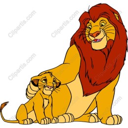 Lion and Cub Heartwarming