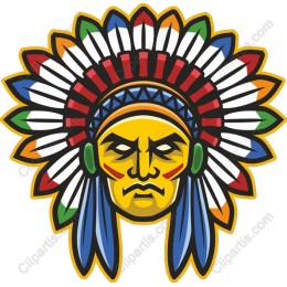 Vibrant Native American Headdress