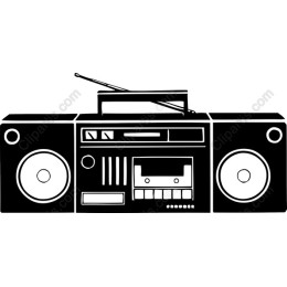 Retro Boombox