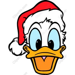 Cheerful Christmas Duck