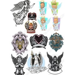 Angel Bundle - Cliparts