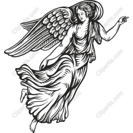 Vintage Winged Angel