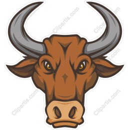 Fierce Bull Head