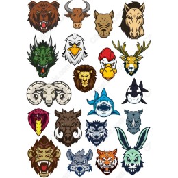 Dynamic Animal Head Collection