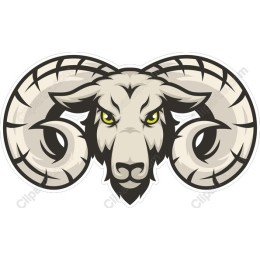 Fierce Ram Head
