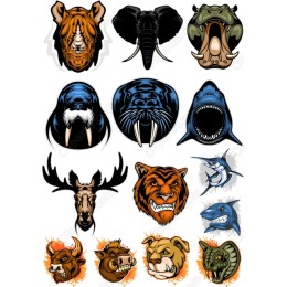 Wild Animal Bundle - 15 Unique