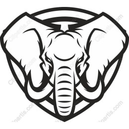 Majestic Elephant Shield