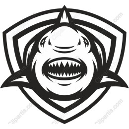 Ferocious Shark Emblem