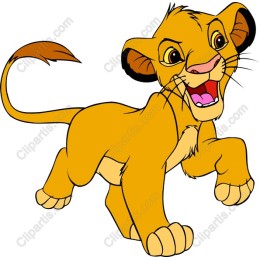Cheerful Lion Cub