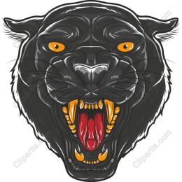 Fierce Roaring Panther