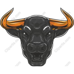 Fierce Bull Head