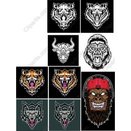 Fierce Animal Collection - and