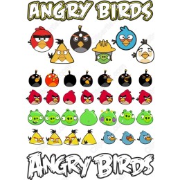 Angry Birds Clipart Collection - Bundle
