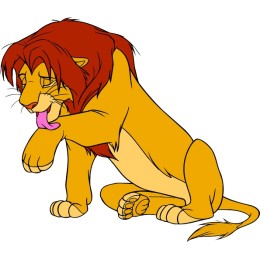 Delightful Lion