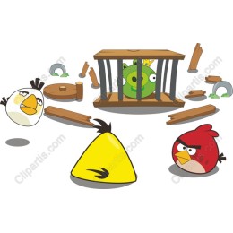 Birds vs. Green Pig