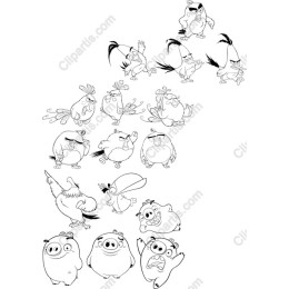 Whimsical Animated Character Collection