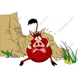 Whimsical Wild Boar