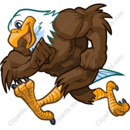 Dynamic Muscular Eagle