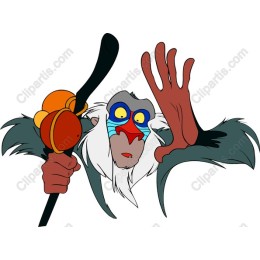 Vibrant Monkey Character