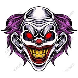 Sinister Clown Face
