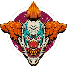 Sinister Clown Face