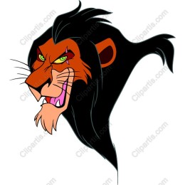 Fierce Lion Head
