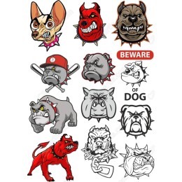 Dog Head Set - Bundle