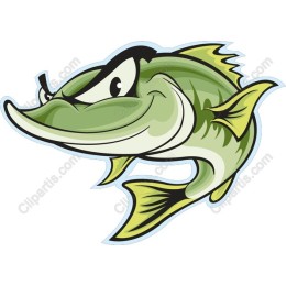 Cheerful Cartoon Fish