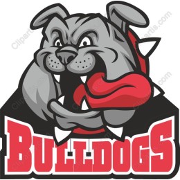 Fierce Bulldog Mascot