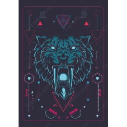 Fierce Tiger Head