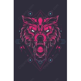 Aggressive Wolf
