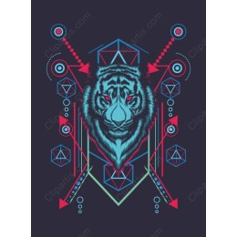 Geometric Tiger