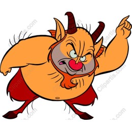 Playful Animated Devil