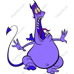 Playful Purple Dragon