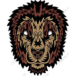 Majestic Lion Face