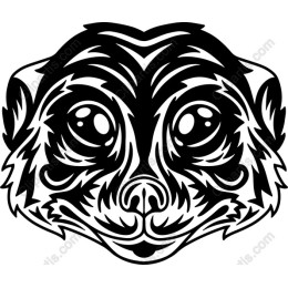 Stylized Meerkat