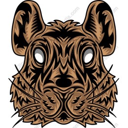 Intricate Mouse Head