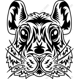 Intricate Mouse Face
