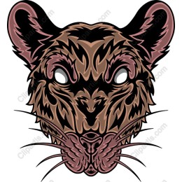 Fierce Animal Face
