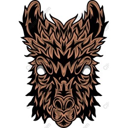 Wolf Spirit Mask