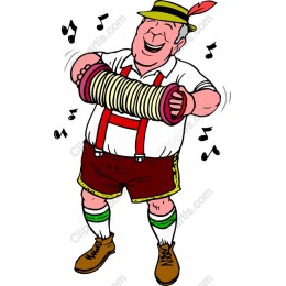 Festive Accordion Player