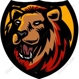Fierce Lion Head