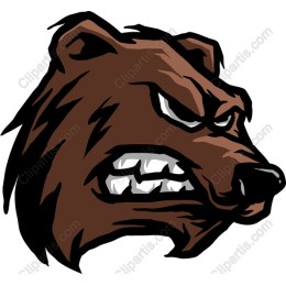 Fierce Bear Head