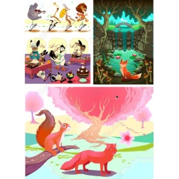 Animal Adventures Clipart Set