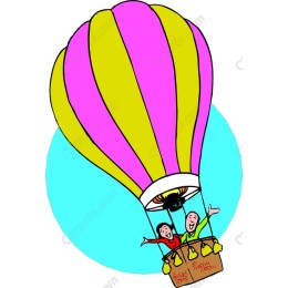 Joyful Hot Air Balloon