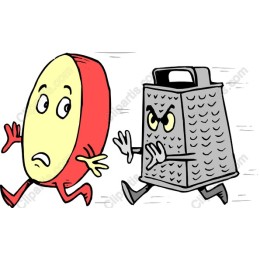 Cheese Escapes the Grater - Humorous