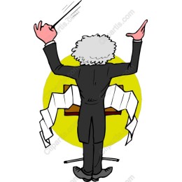 Whimsical Music Conductor