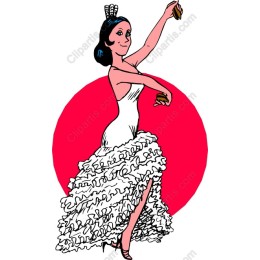 Dancing Diva in Dazzling Dress