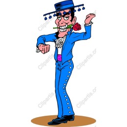 Dancing Mariachi Character